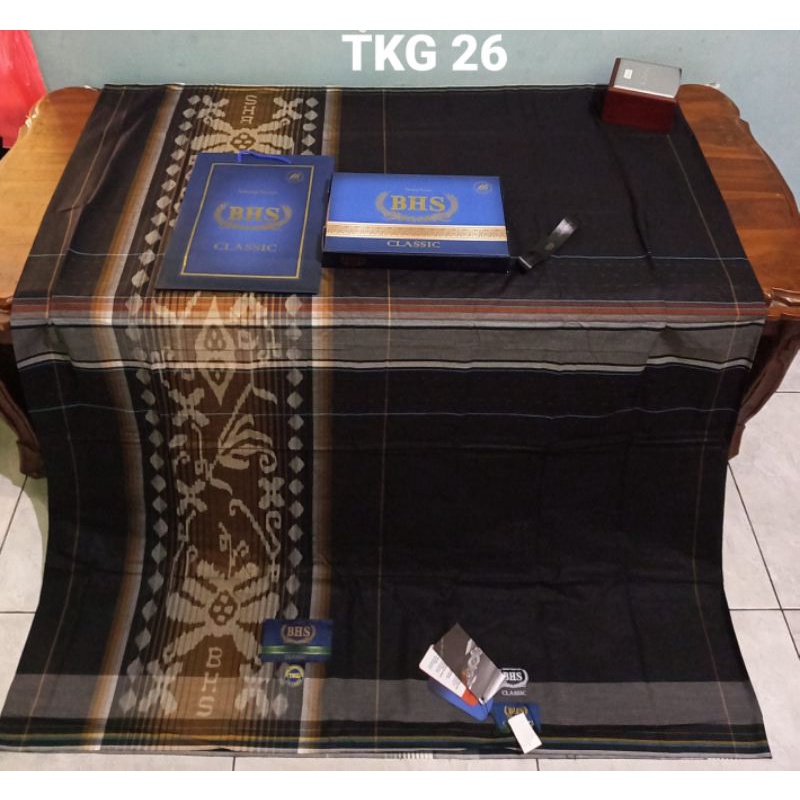 SARUNG BHS CLASSIC BRONZE MOTIF TKN TKG TKT KNI ORIGINAL 100% BUKAN AFKIR