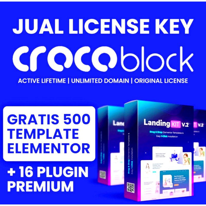 [PROMO] JUAL LISENSI CROCOBLOCK ORIGINAL UNLIMITED DOMAIN LIFETIME