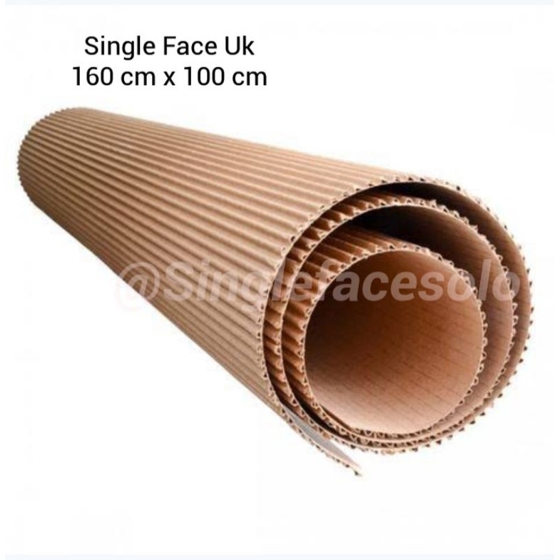 

Karton Lembaran Single Face Uk 160 cm x 100 cm
