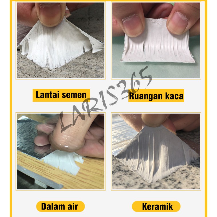 Lakban Aluminium Anti Bocor Anti Air Anti Api Waterproof Tape Super