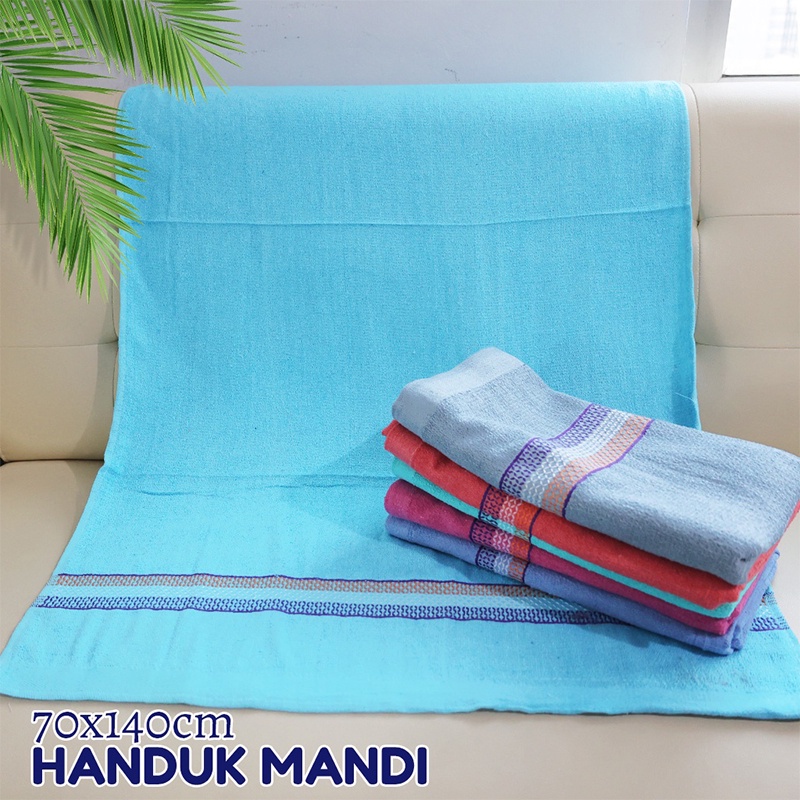 Handuk Dewasa Ukuran 70cmx140cm Handuk Mandi Terpopuler / Kualitas Impor Terbaik Handuk Dewasa Handuk Mandi Jumbo (H17-A)