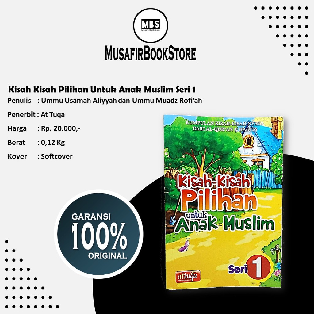 Jual Buku Kisah Kisah Pilihan Untuk Anak Muslim Seri 1 | Shopee Indonesia