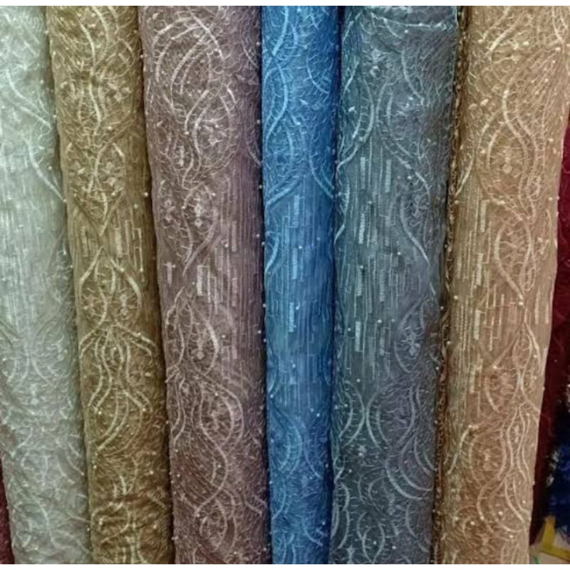 kain brukat kebaya modern