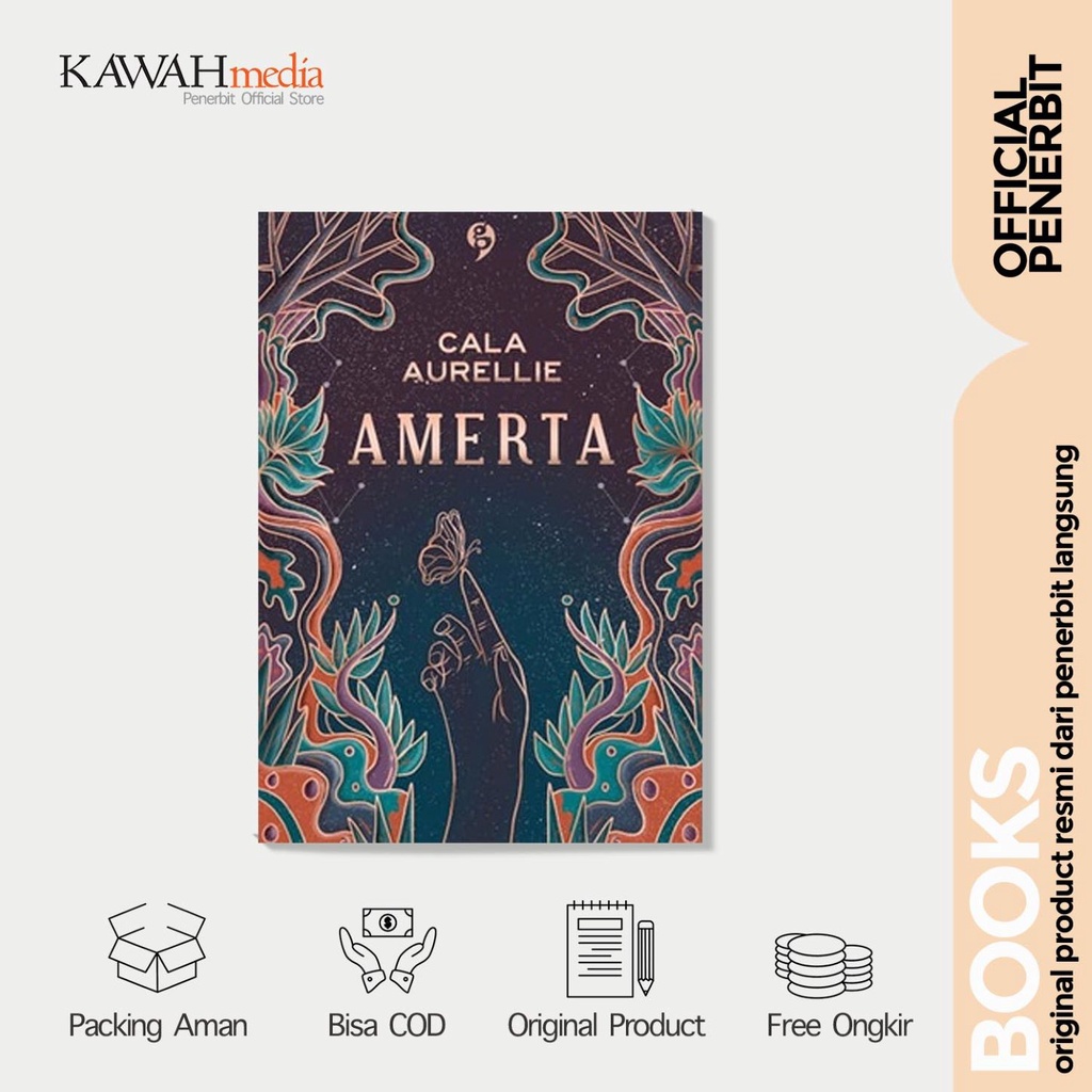 Buku Novel Amerta Cala Aurellie gagasmedia Kawahmedia