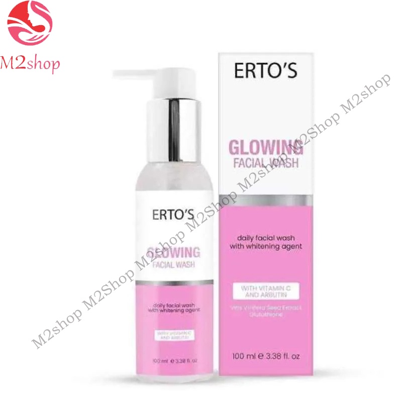 [ EGF ] ERTOS Glowing Series FACIAL WASH Orihinal BPOM