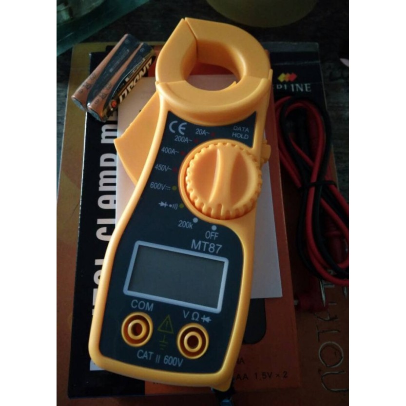 Digital Clamp Ampere  Tang Ampere Mini - Murah Bagus - MT87