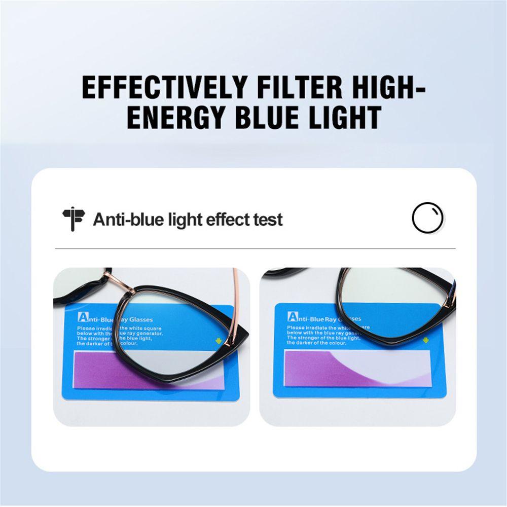 PINEAPPLE Cat Eye Glasses Women Men Fashion Blue Light Blocking TV / Phones Gaming Eyewear Computer Goggles