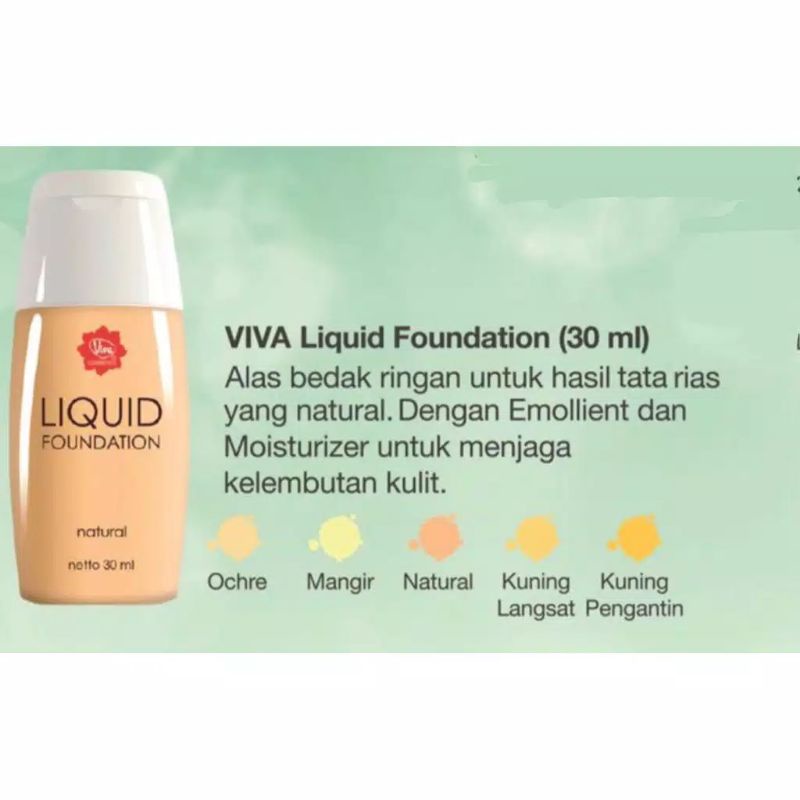Medan cod murah Viva foundation ORIGINAL 100%