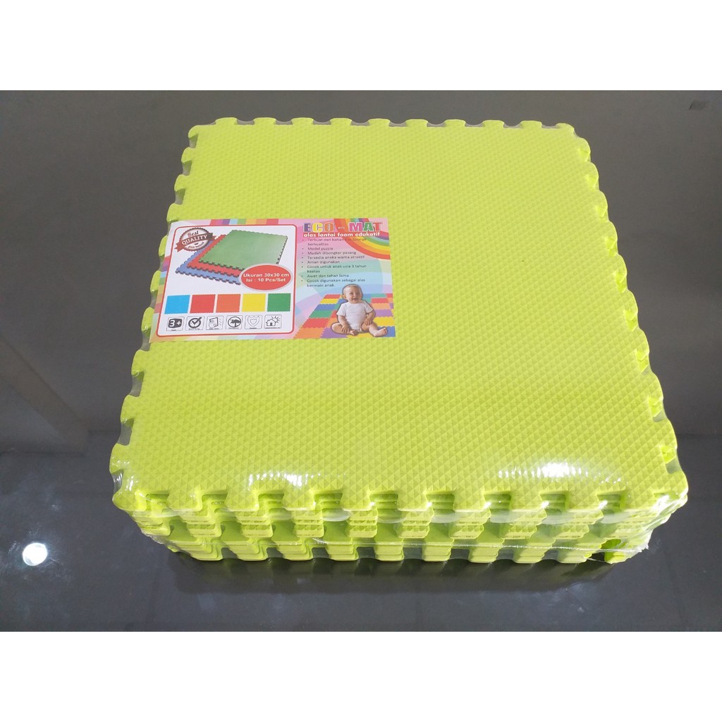 Eva Matras Polos karpet Alas Lantai Bayi ukuran 30x30x1 cm