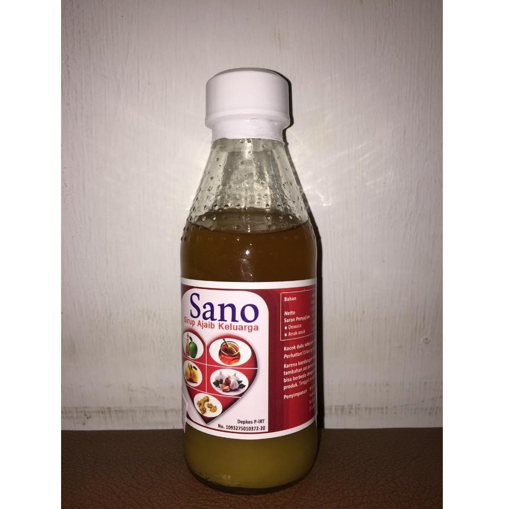 Minuman Sirup Herbal Sano Asli Alami Natural Banyak Manfaat Shopee Indonesia