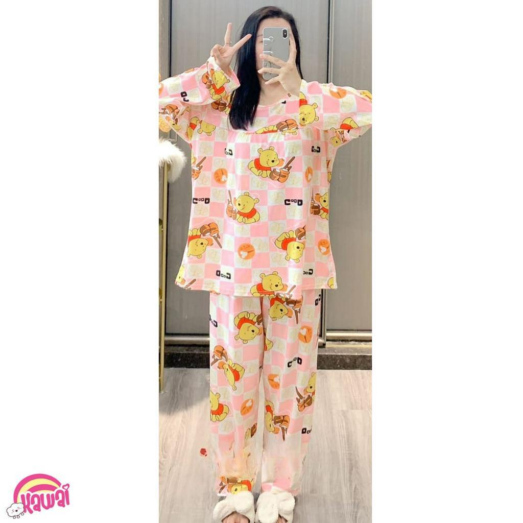 KAWAI BAJU TIDUR PIYAMA SETELAN PP JUMBO LD 125 OVERSIZED IMPORT