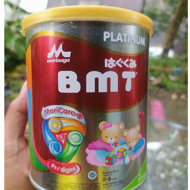 BMT Platinum Moricare+ 400gr - Morinaga BMT - Susu Formula Bayi 0 6 bulan