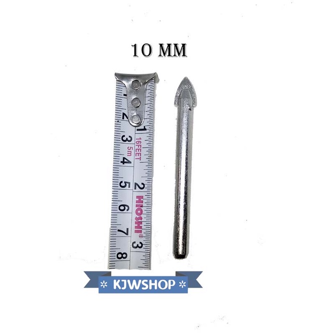 Mata Bor Kaca 10mm Glass Drill 10mm Mata Bor Keramik 10 mm Mata Bor Pelubang Kaca Barang Pecah Belah