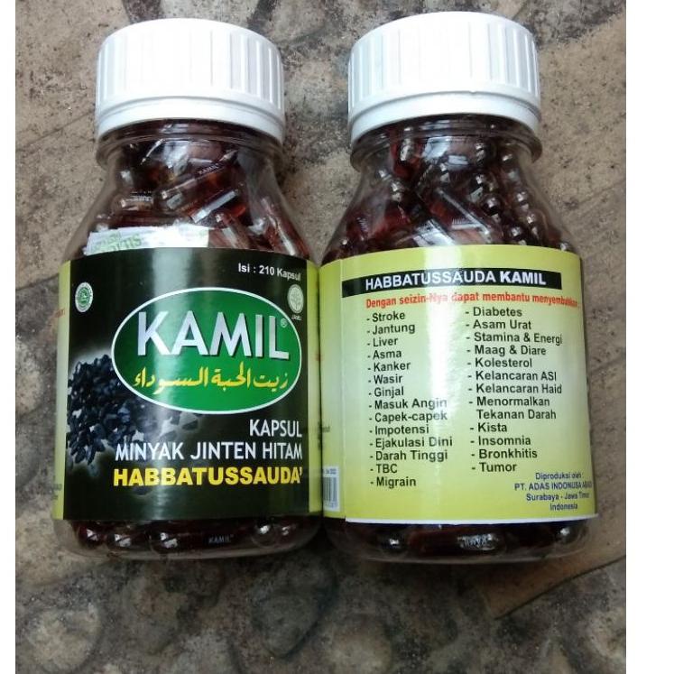 Kamil habbatussauda oil 210 kapsul Kamil habbatussauda Oil #kamiljintenhitamhabbatussauda.