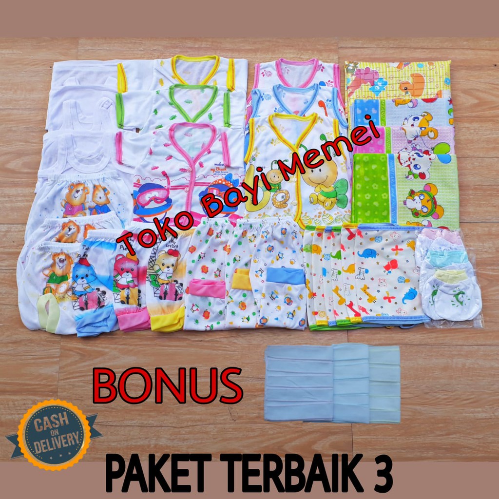 Paket perlengkapan bayi baru lahir TERBAIK