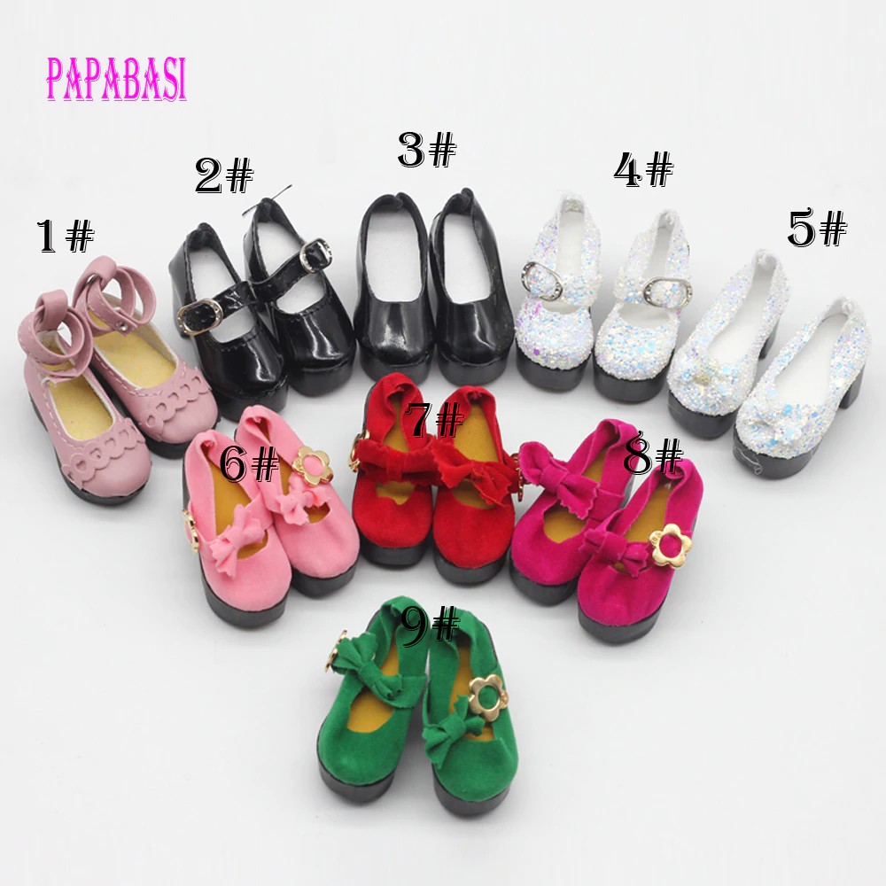Boneka Barbie El más nuevo estilo 6,3*2,5 CM 1/4 Bjd zapatos adorables muñeca zapatos Msd SD BJD