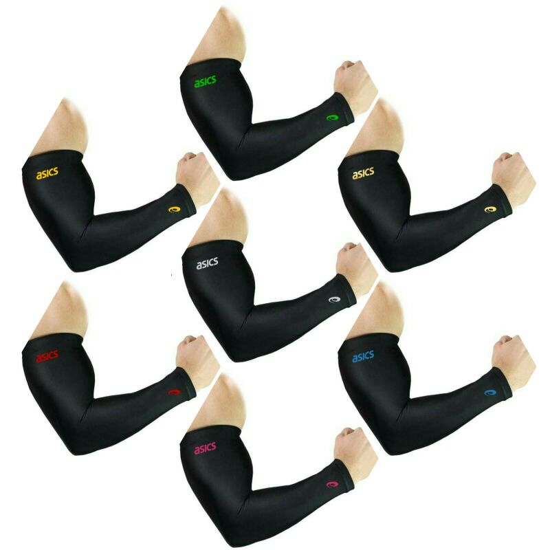 Manset tangan voli sepasang,deker tangan, mangset tangan asics kualitas top, sangat lembut