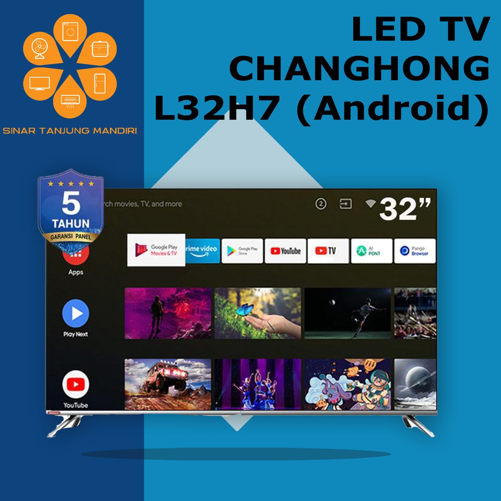 LED TV CHANGHONG 32 Inch Android 9.0