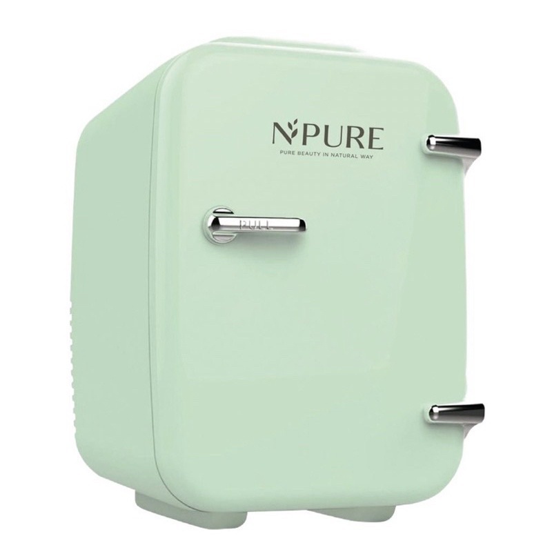 NPURE skincare mini fridge (kulkas mini skincare) + set noni probiotic / adorablebeauty.id