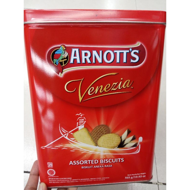 

arnott's venezia 565g biskuit wafera
