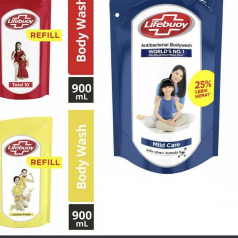 [Terkece Se-RI] Sabun Cair Lifebouy 900ml