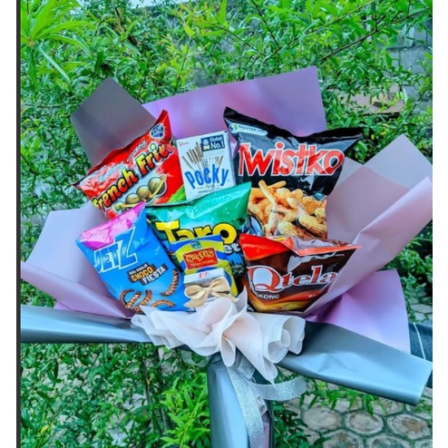 

Bisa Request!! Buket Snack/ Ulang Tahun/ Anniversary/ Wisuda