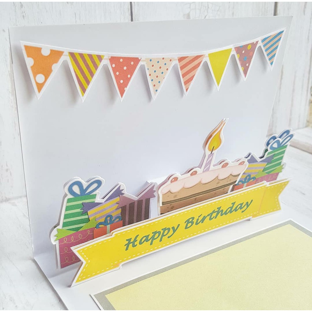 

Pop Up Card Birthday Theme