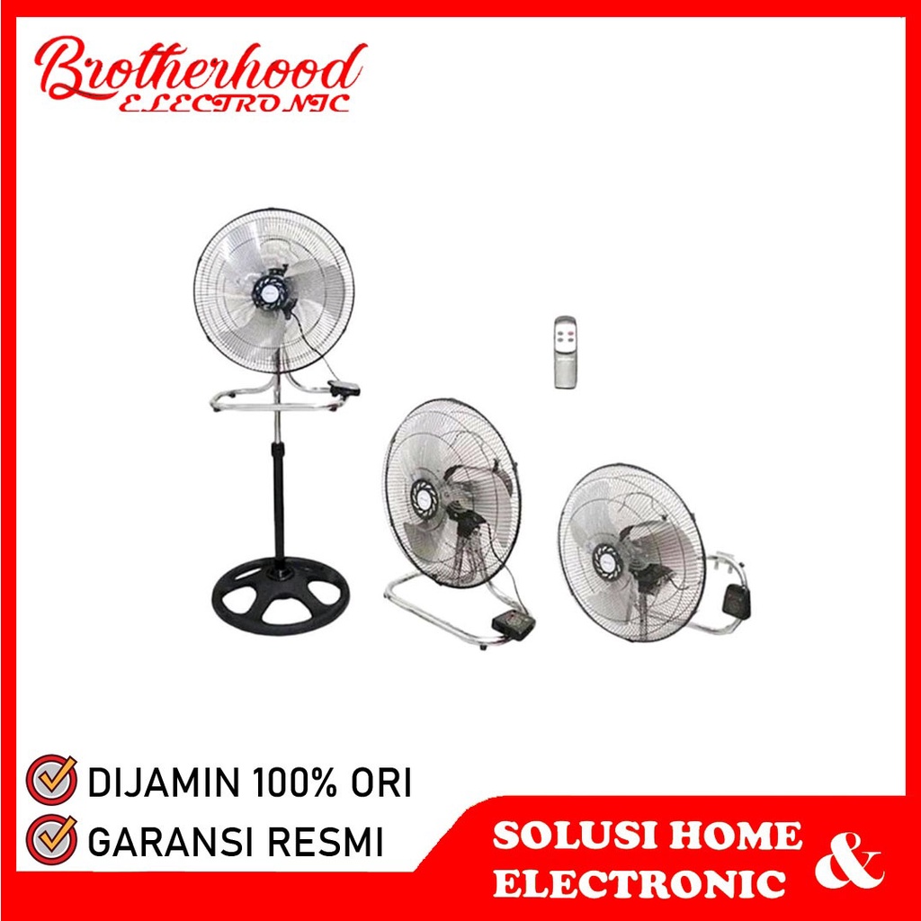 (BISA COD) Kipas Angin MIYAKO 18RC 3in1 / KIPAS ANGIN Miyako KST-18RC / KST18RC / KST 18RC + REMOTE 