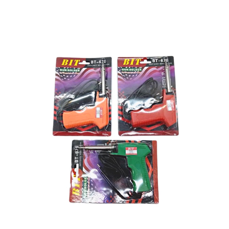 Kiseki Solder Tembak Listrik Bt-670 / Woodpacker / Solder Tangan