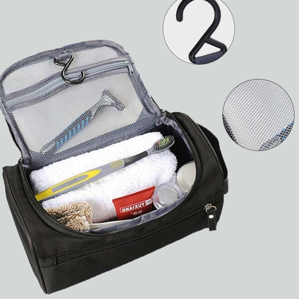 TILMCS Tas Travel Peralatan Mandi - Tas Travel - Organizer Peralatan Mandi Pria - Tas Perlengkapan M