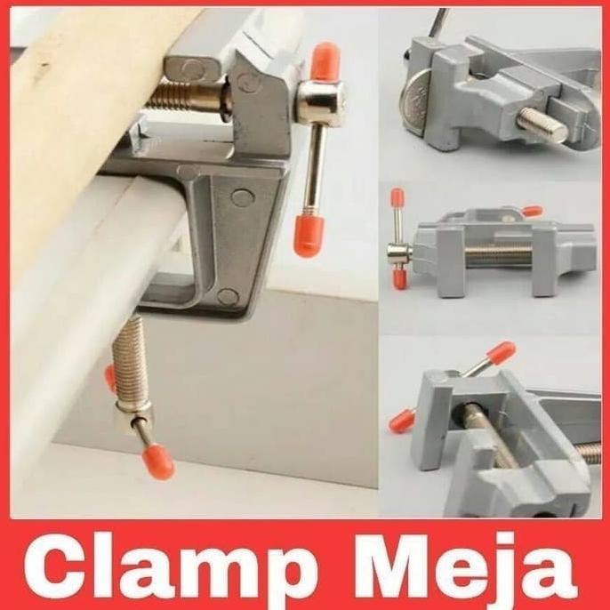 Klem Catok Ragum / Catok Meja / Ragum Clamp Vise Bench / Table Vice