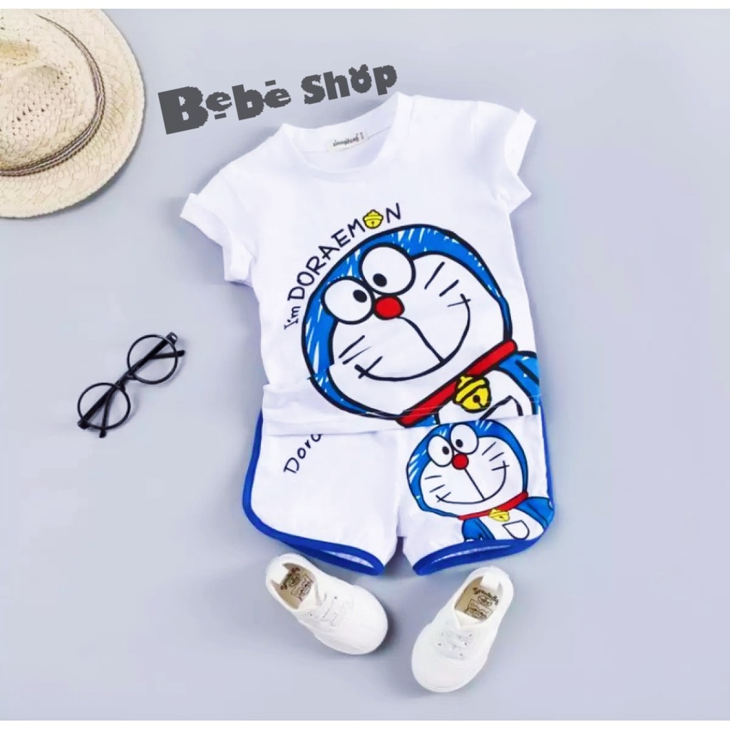 STELAN KARAKTER  DORAEMON ANAK// DORAEMON// BAJU ANAK MURAH// BAJU ANAK USIA 0-7 TAHUN