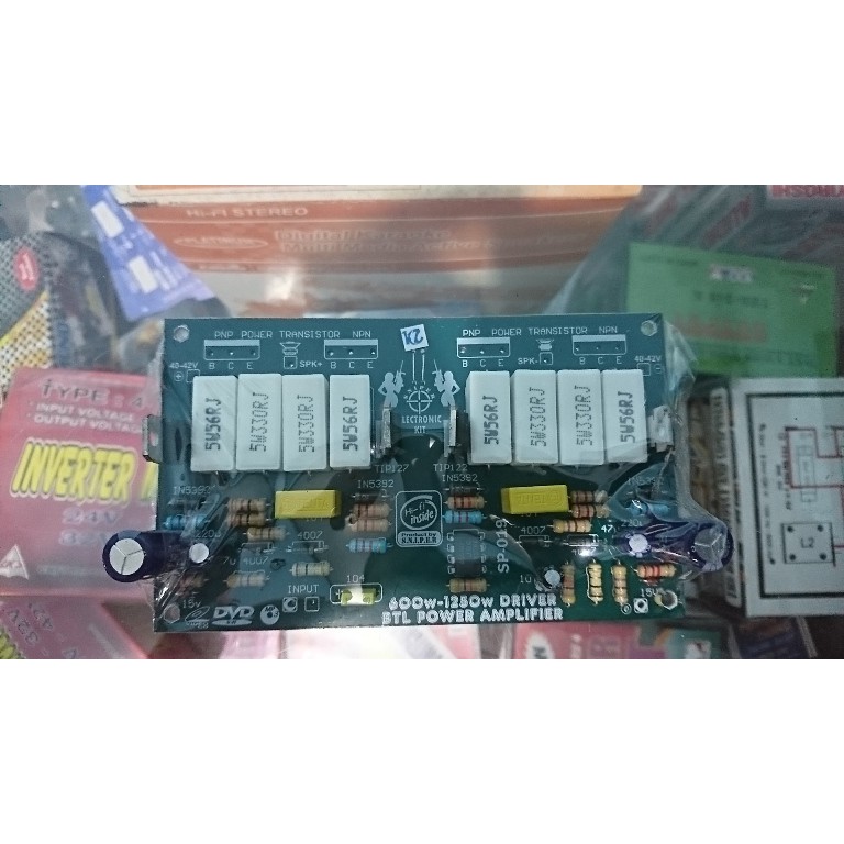 POWER AMPLIFIER KIT DRIVER BTL 600-1250W CAMPOS