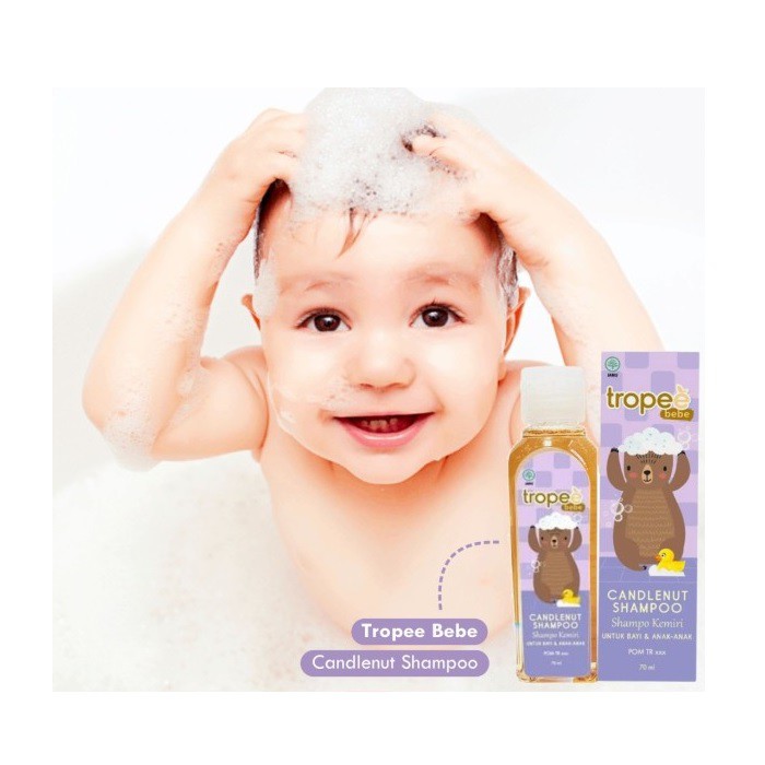 Tropee Bebe Candlenut Shampoo 100ml Shampo Kemiri Bayi &amp; Anak