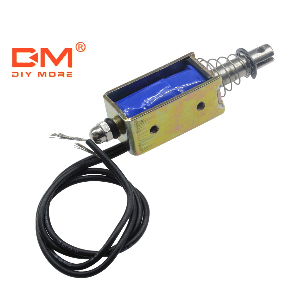 〖Factory Supplier/COD〗Solenoid Elektromagnet Tipe Tarik-Push-Type Dc 12v 300ma 5n/10mm