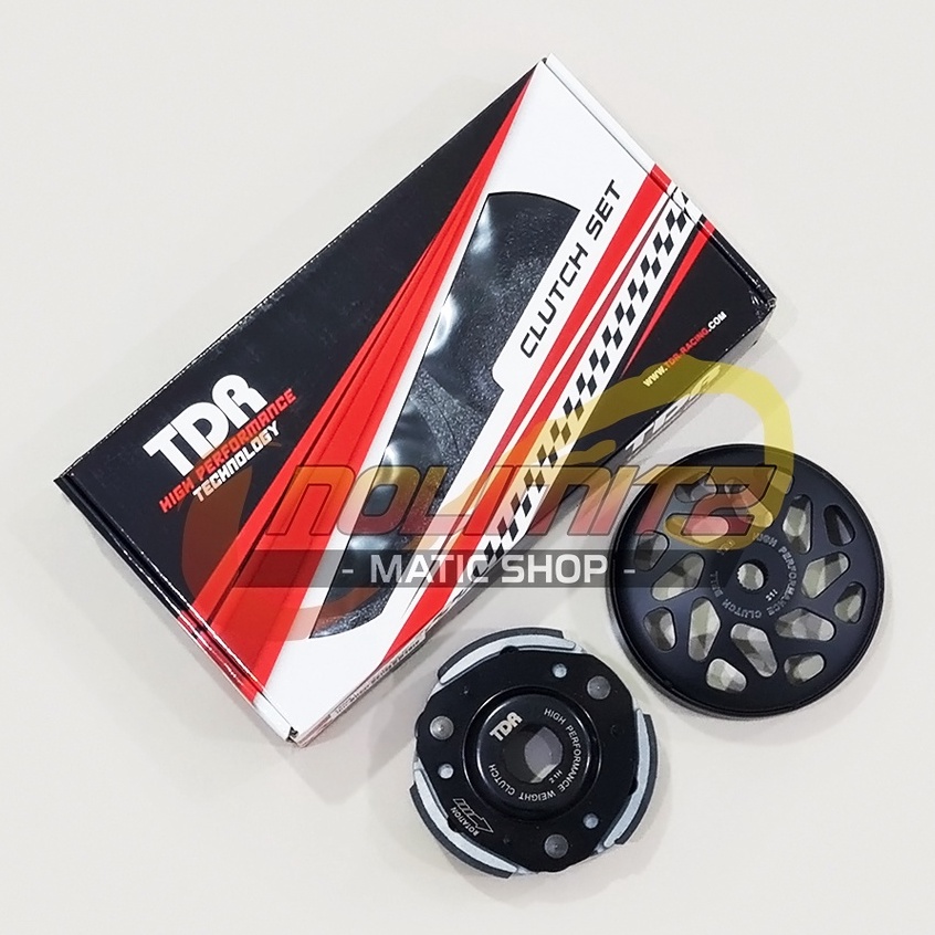 Paket Kampas Mangkok Kopling CVT Clutch Housing Set TDR NMAX Aerox 155 Lexi