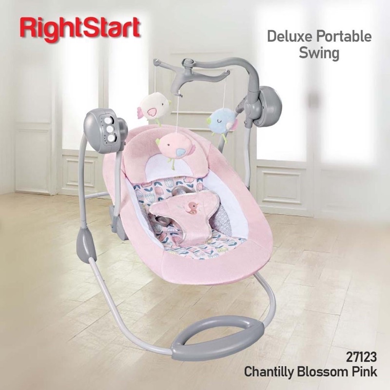 Bouncer Right Start Deluxe Portable Swing / Ayunan Bayi Otomatis