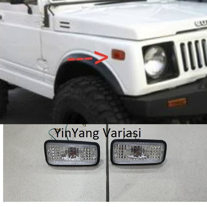 Lampu Sein Sen Samping Kristal Jimny Katana