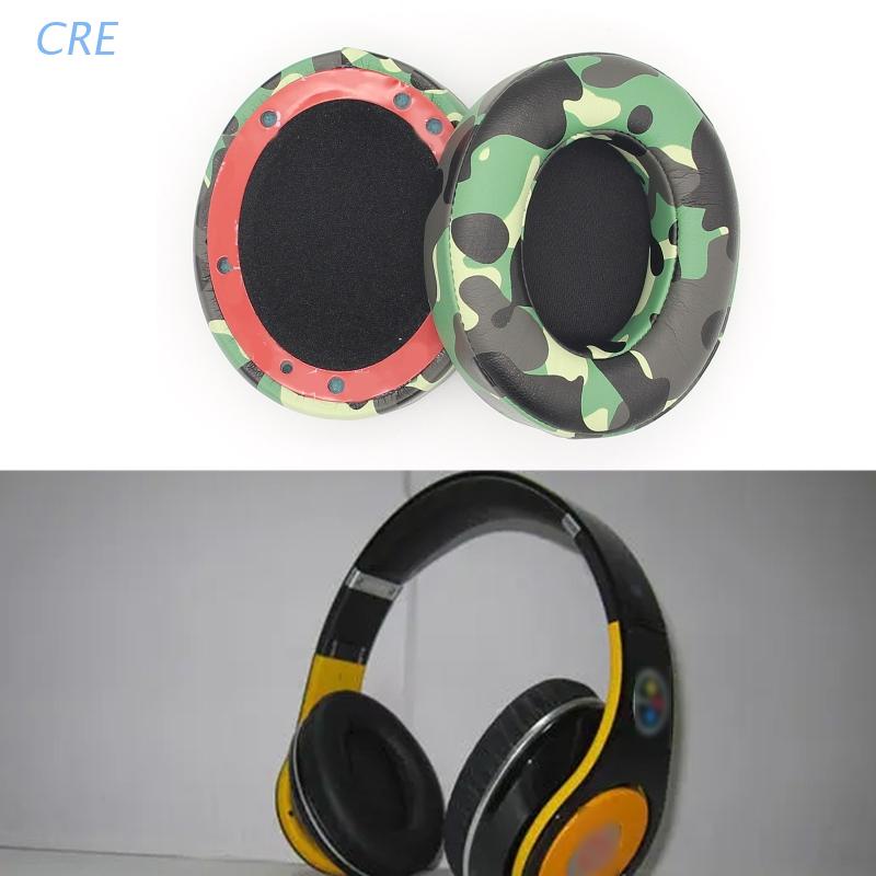 Cre 1 Pasang Earpads Bahan Kulit Protein Tahan Lama Untuk Monster studio 2.0