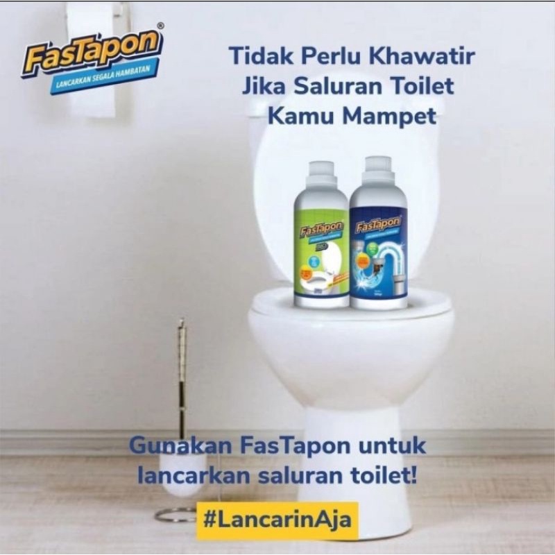 Fastapon Anti Mampet WC Fastapon Anti Sumbat Saluran Air Anti Sumbat Saluran  Pipa 500 Gram