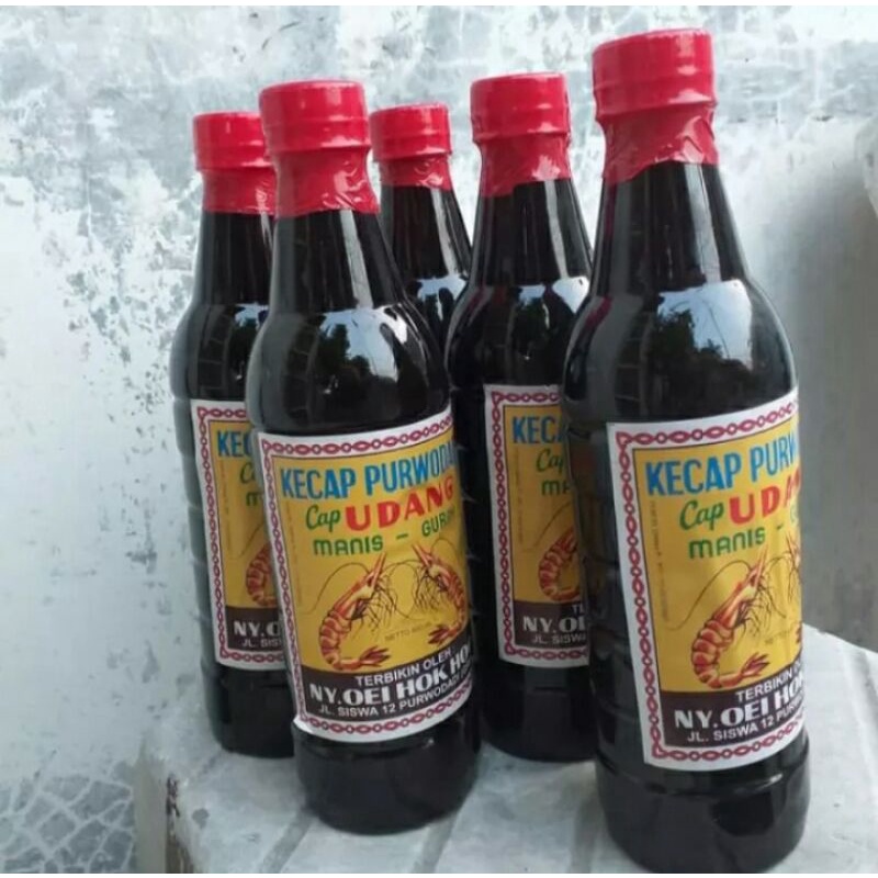 

(Ready) KECAP PURWODADI CAP UDANG MANIS GURIH 600ML