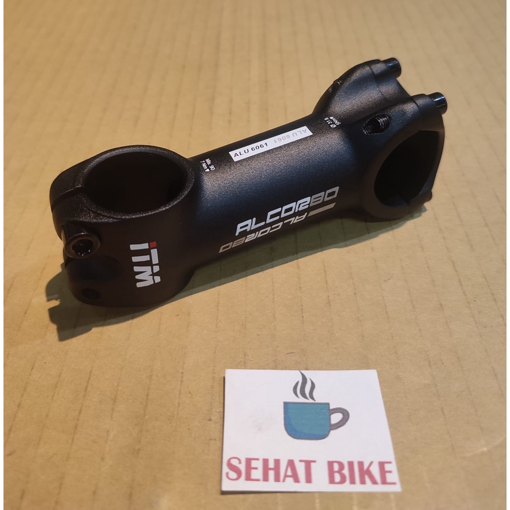 Stem Sepeda ITM alcor 90 mm Alloy Black Original