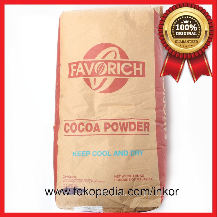 

Fchgtyani Coklat Bubuk Cocoa Powder Favorich Ap-390-11 25Kg