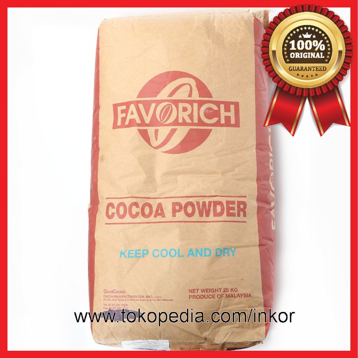 Fchgtyani Coklat Bubuk Cocoa Powder Favorich Ap-390-11 25Kg