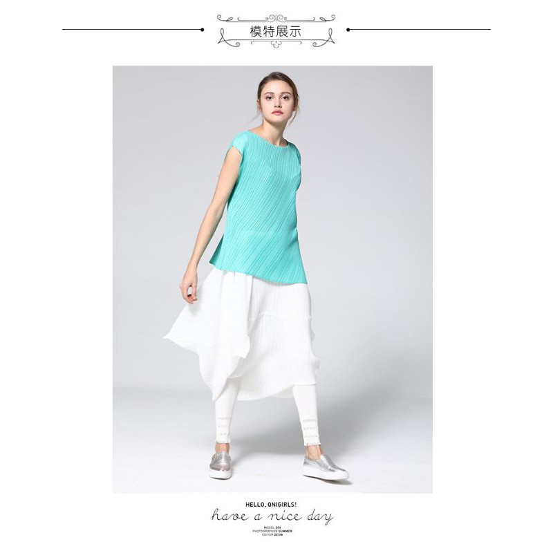 

Set bright blue stAbilo + white pants pleats