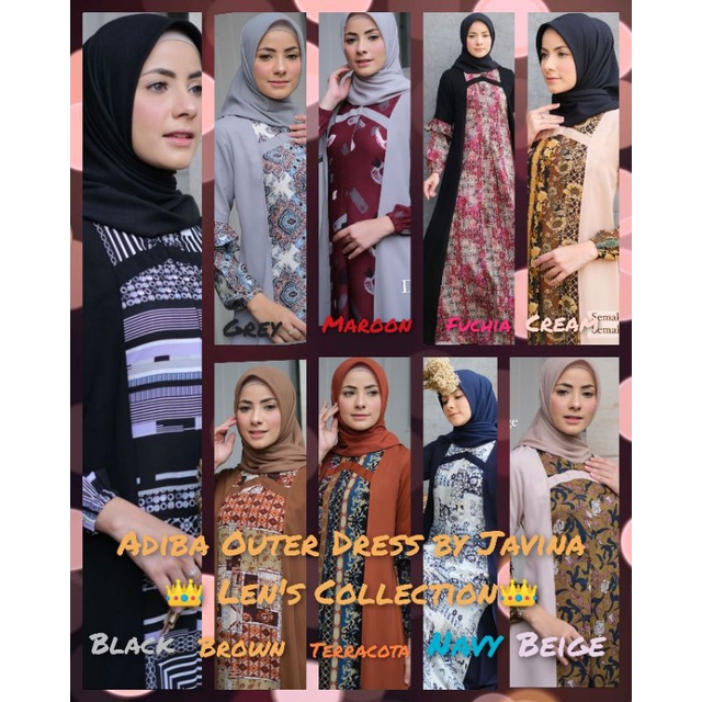 Adiba Dress By Javina Official ORIGINAL