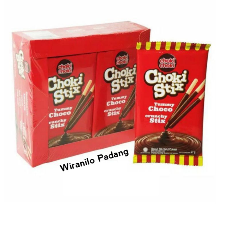 

Choki Choki Stik 27 gram isi 12 pcs - Wiranilo Padang