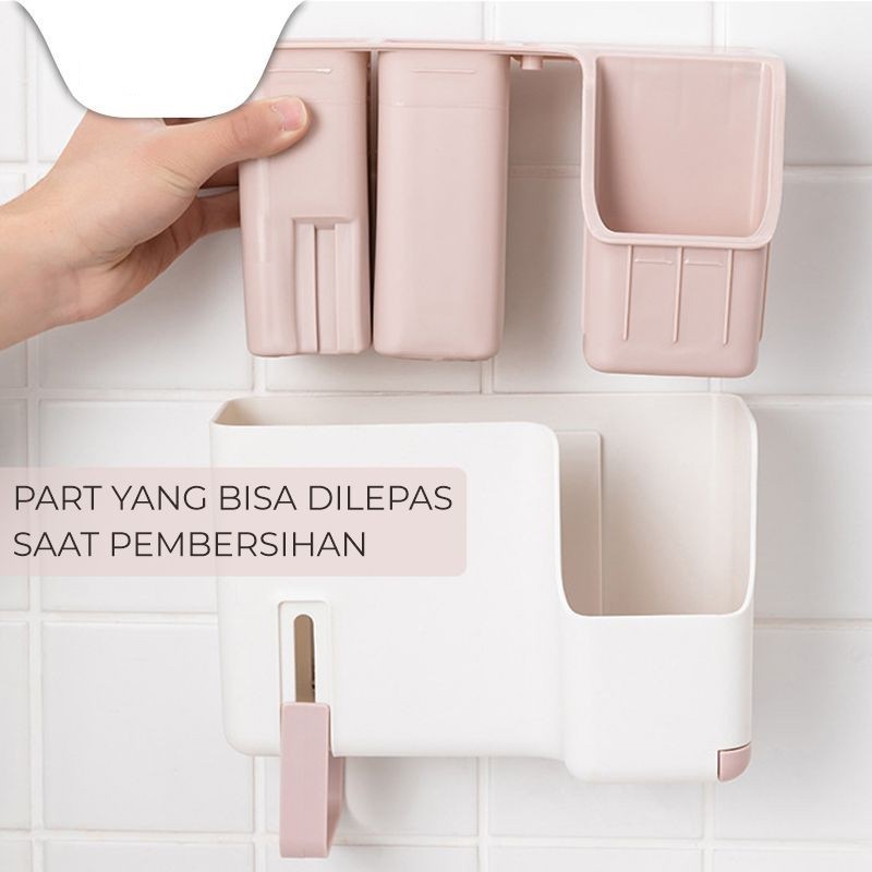 Rak Pisau Dapur Gantung / Rak Penyimpanan Pisau Dapur / Tempat Pisau Dapur Minimalis Modern