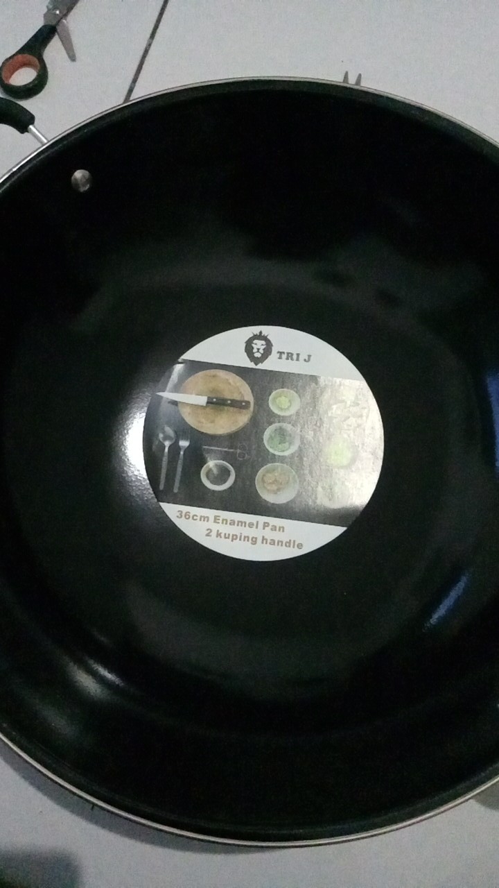 Wajan Enamel Penggorengan Alat Masak Dapur