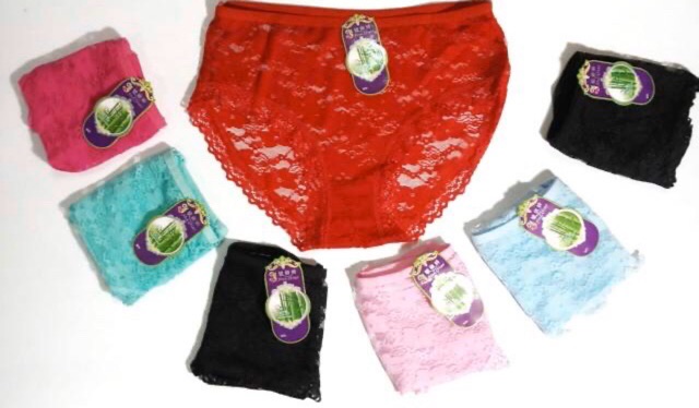 CD brokat big size transparan /Celana dalam sexy transparan big size